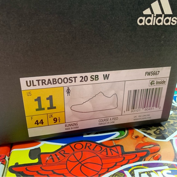 Adidas Ultraboost 20 Parley Tan Size 11 Womens - Picture 15 of 15